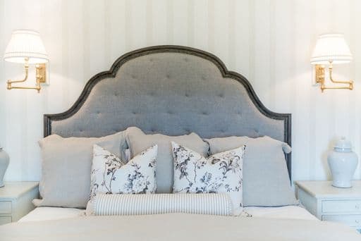 Located on the 3rd floor with a view of the barns, this room has a king-sized bed, writing desk and a marble tiled bathroom with a walk-in shower. 300 sq. ft.